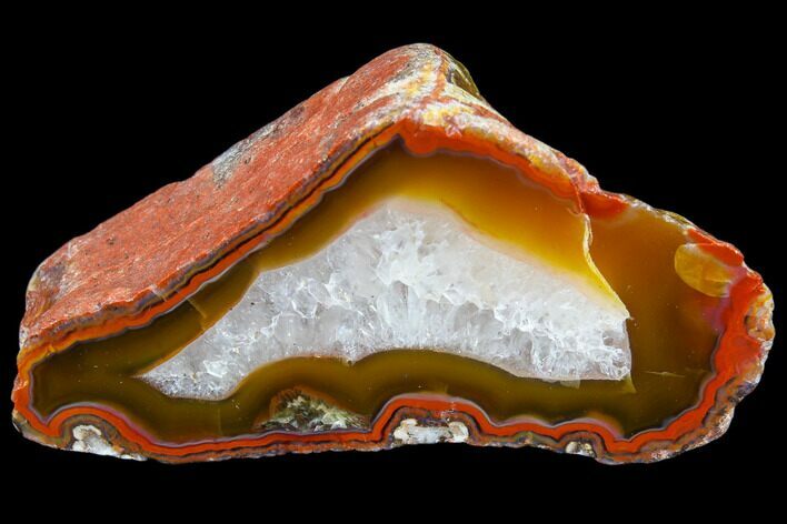 Beautiful Condor Agate From Argentina - Cut/Polished Face #79534